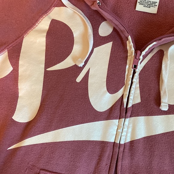 Mauve Pink zip up jacket - Picture 6 of 7